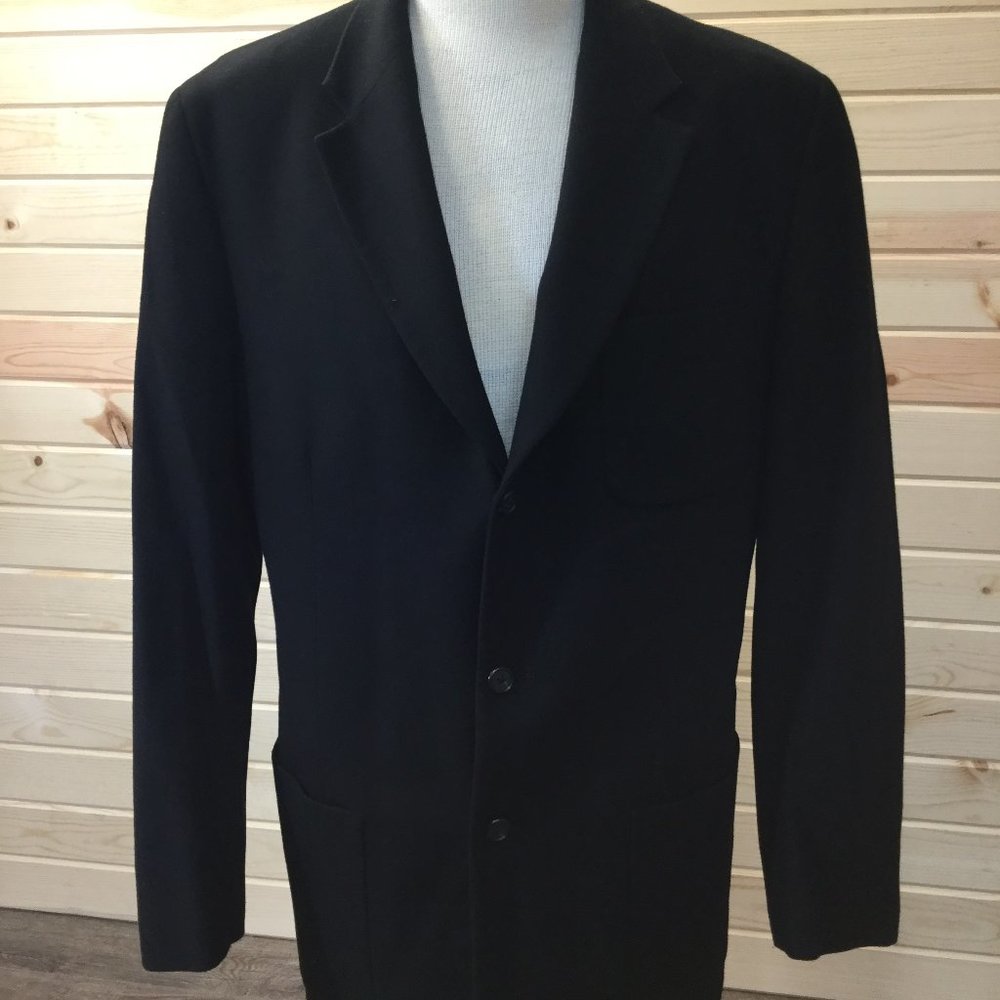 J Crew 3 Button Wool Blazer Jacket 42L